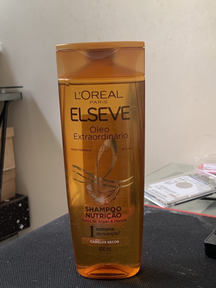 Shampoo Elseve Óleo Extraordinário Nutrição