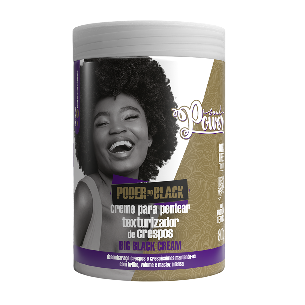 Soul Power Poder do Black Big Black Cream
