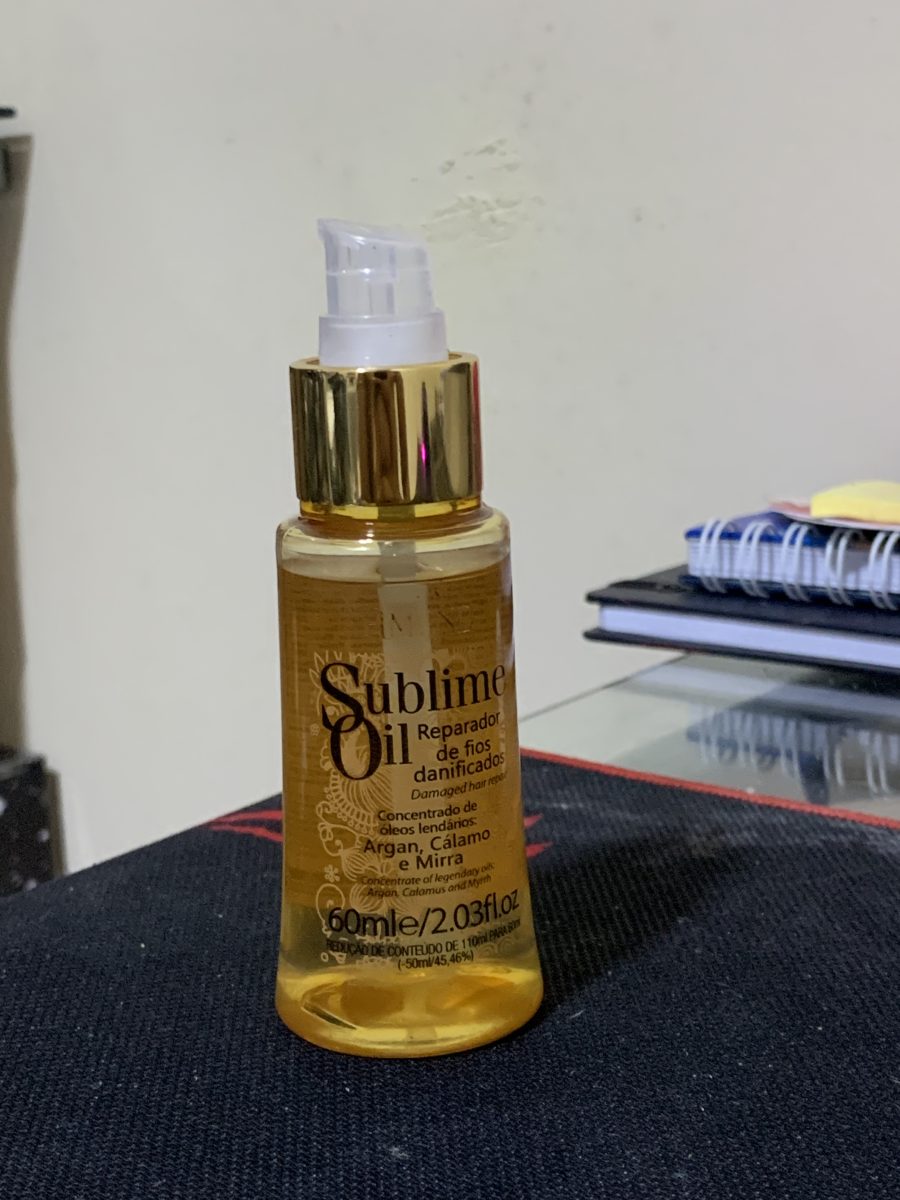 Sublime Oil Reparador de Fios Danificados 60ml