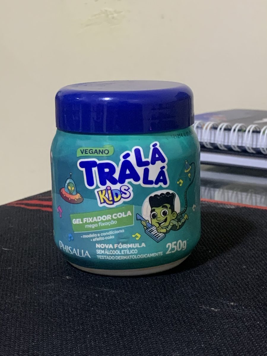 Trá Lá Lá Kids Gel Fixador Cola Mega Fixação 250g