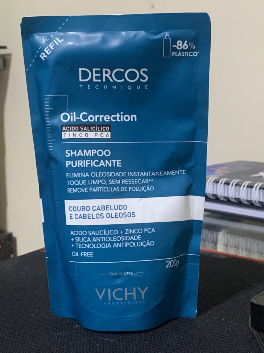 Vichy Dercos Oil-Correction Shampoo Purificante Refil 200g