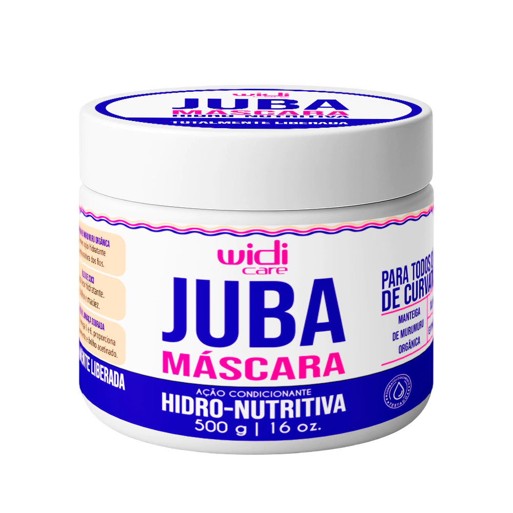 Widi Care Juba Máscara Hidro-Nutritiva 500g