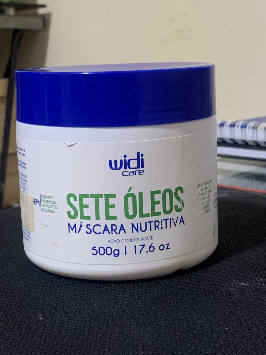 Widi Care Sete Óleos Máscara Nutritiva 500g