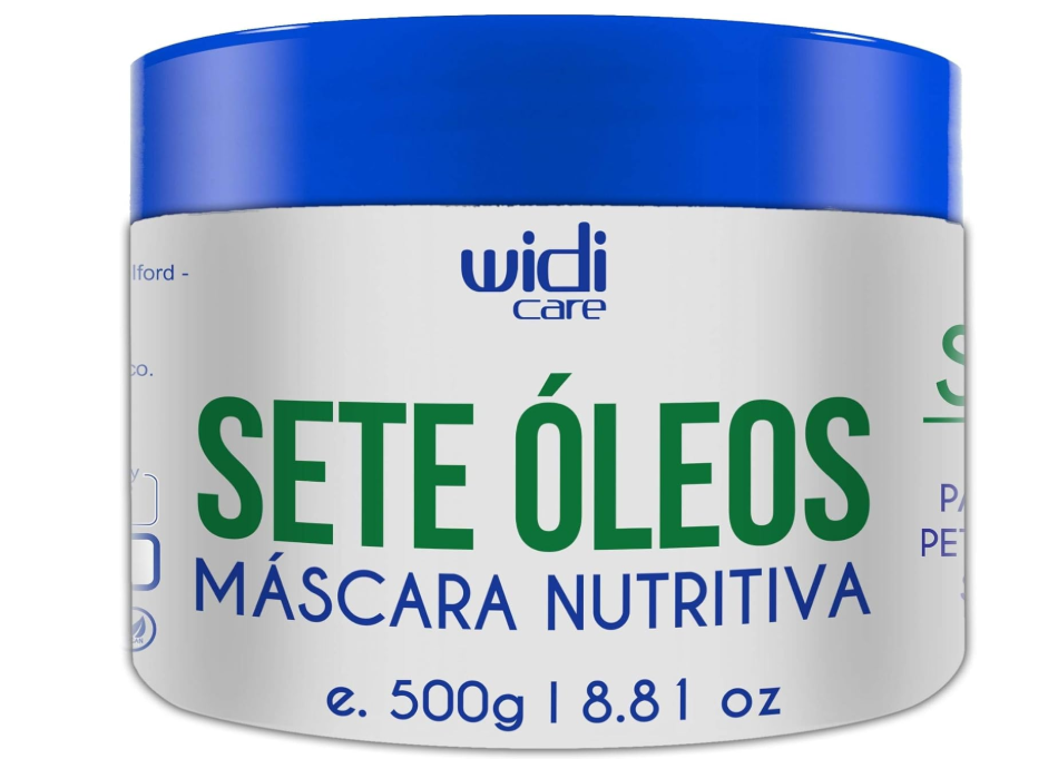 Widi Care Sete Óleos Máscara Nutritiva 500g